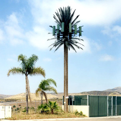 30m Camouflaged Mobile Antenna Tower Artificial Pine Tree Cell Tower